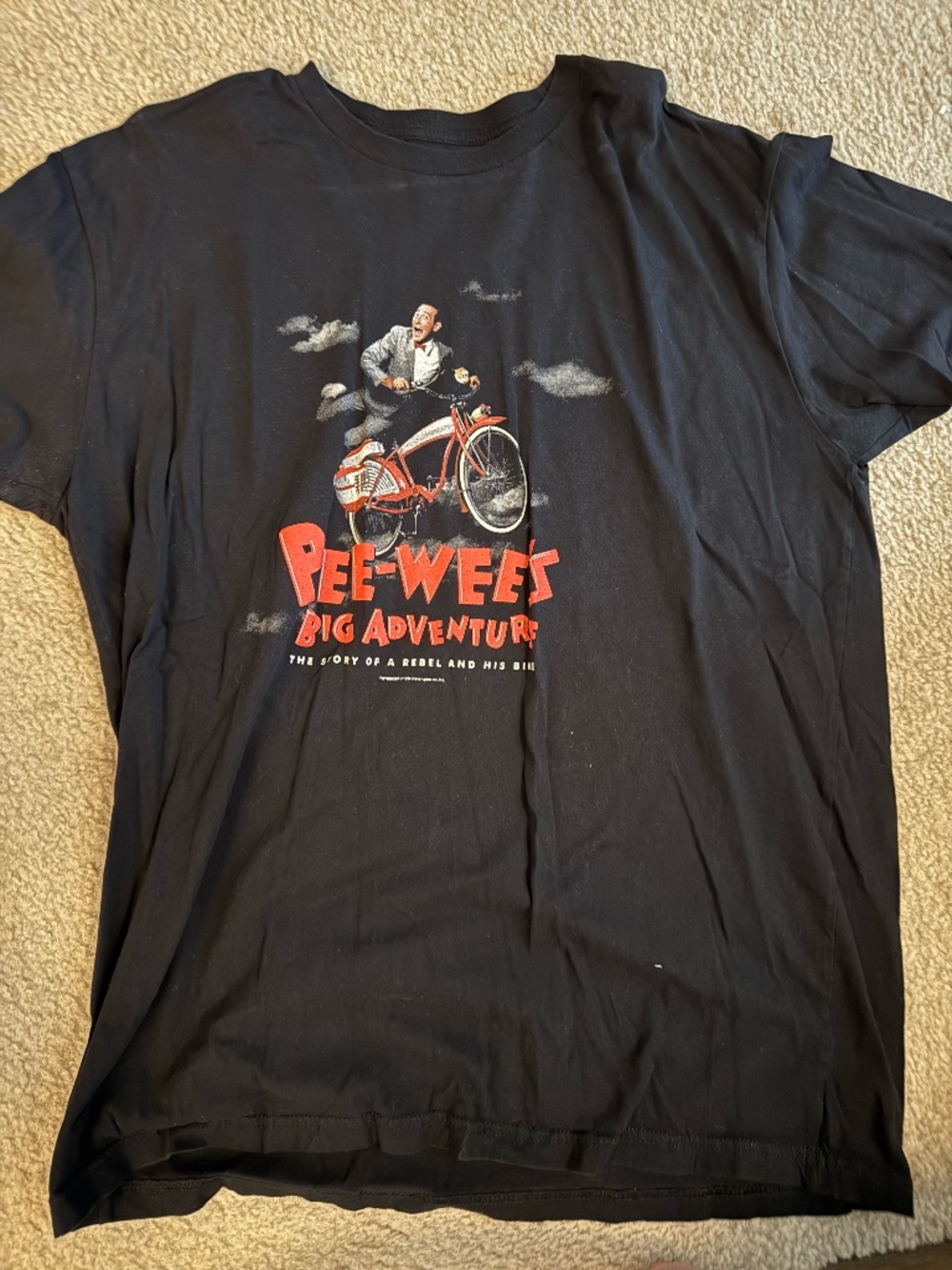 XL Toy Snobs PEE WEE'S BIG ADVENTURE shirt